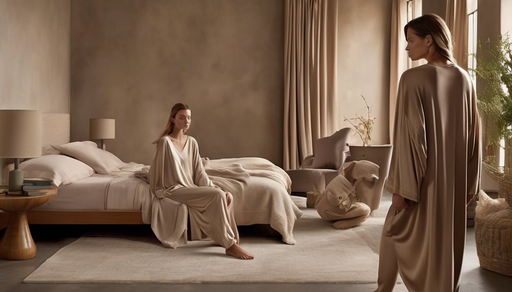 tendências de moda de pijamas confortáveis